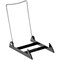 Gibson Holders 4PL Adjustable White Wire and Black Acrylic Display Easel, 3.875" W x 5.375" D x 6.25" H